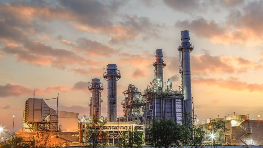 Impianto di trigenerazione, centrale elettrica gas